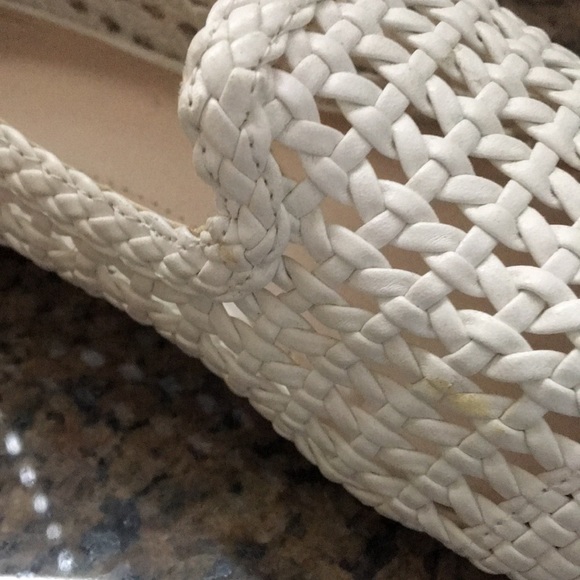 White weave flats from Nordstrom - Picture 7 of 8